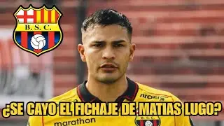&iexcl;ULTIMA HORA! SE CONOCE EL MOTIVO POR EL QUE MATIAS LUGO NO FUE PRESENTADO EN LA NOCHE AMARILLA