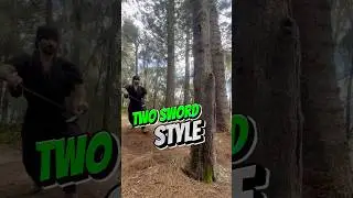 Block, Side Step, and Strike! ⚔️ Two Sword #tutorial #samurai #training