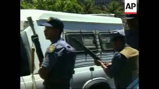 SOUTH AFRICA: MUSLIMS PROTEST DURING BLAIRS VISIT