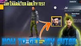 HOW TO GET JAY CHARACTER AVATAR|| JAY CHARACTER ABILITY TEST|| HOW TO GET JAY CHARACTER||FREE FIRE 🔥