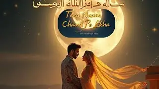 💖Tera Naam Chaand Pe Likha 💫 | Romantic Bollywood Arabic Fusion Song | Official Music Video 2025