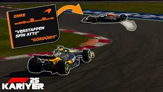 SPİN!!! HATA OLMADAN OLMAZ! OLAYLI YARIŞ! - F1 25 Kariyer #19
