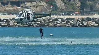 Orange County Sheriff's, Harbor Patrol, Dive Team Training at Dana Point Harbor, CA, USA