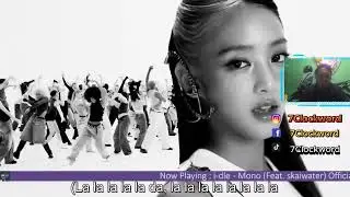 Reaction Indonesia i-dle - Mono Feat  skaiwater Official Music Video
