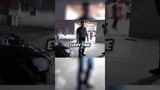 Выхлоп автомобиля пугает полицейских 🤯