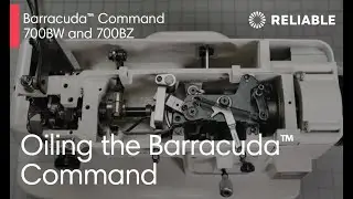 How to Oil Your Barracuda™ Command Sewing Machine