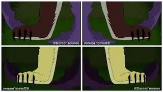 Luna and Sam Feet Transformation 