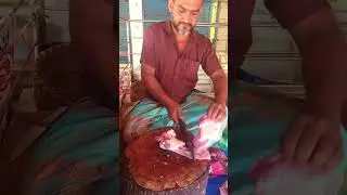 Top-flight delicious goat meat 🍖 cutting skills 
