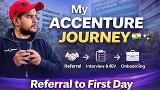 From Referral to First Day at Accenture 🇮🇳 | Interview, BGV, Onboarding & My Full Journey #accenture