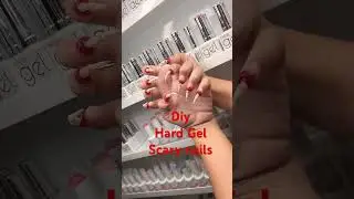Idea : Scary Nail #halloween2025 #scarynails #diynails Hard Gel || The Gel Bottle #tgb #nailart