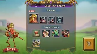 🗡Lords Mobile - Stage 1 - Save The Forest