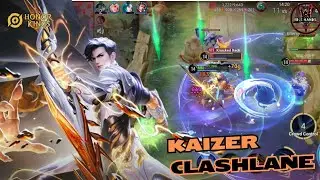 Kaizer Clashlane Gameplay/Honor Of Kings /MVP/ Even Alone, He Shined the Brightest (@idlehands1571 )