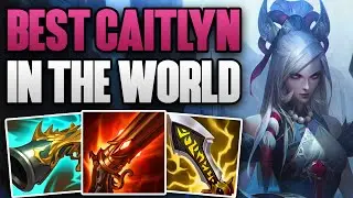BEST CAITLYN IN THE WORLD SOLO CARRIES HIS TEAM! | CHALLENGER CAITLYN ADC GAMEPLAY | Patch 13.15 S13