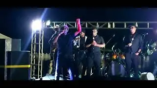 Bahamian Artist KB. Rocks the Stage in Exuma Bahamas new year's Eve concert at EYC.