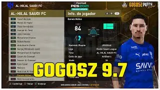 PES 2021 [GOGOSZ PATCH 9.7] FACES E OVERALL DE TODOS OS JOGADORES DO AL HILAL - GOGOSZ 2026