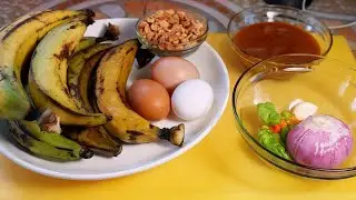 How To Make Easy Ghanaian Etor/Otor (Ripe Mashed Plantain)