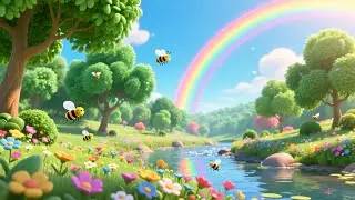 Nature Is Our Friend 🌍 | Fun Nature Song for Kids | Learn to Love the Earth