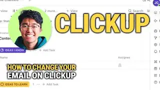 Как изменить свой адрес электронной почты на ClickUp: краткое руководство!