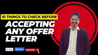 9 Key Things to Check in Your Job Offer Letter! 📄✅ | Hindi |