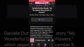 Danielle Dutton &ldquo;My Wonderful Description of Flowers&rdquo;