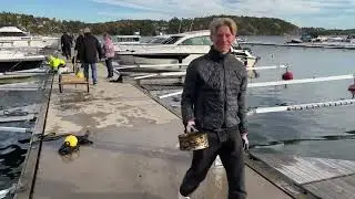 Vi rensar Edsviken fr&aring;n skr&auml;p