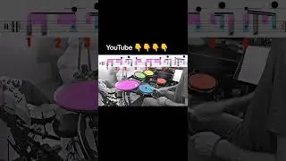#cours #le&ccedil;on #lecciones #lesson #bateria #batterie #drummer #drumming #groove #jazz #R&B exercice