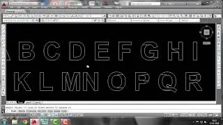 Text for Laser Cutting how to Write In Autocad 2014