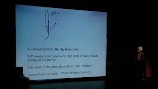 The Black Hole Firewall Paradox explained in technical terms - Bill Unruh