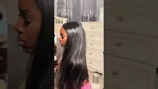 1 Pack or 2 Packs?🆚Viral seamless clip-in hair install🌱   #luvmehair #shorts #hair #hairtutorial