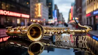 Nostalgic Broadway Jazz: Smooth Saxophone Music for Romantic & Elegant Escape |Theater District Vibe