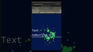 typing fireworks in HTML and css js #short