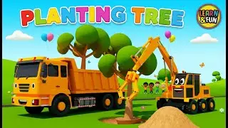 Planting Trees for Kids | Fun & Exciting 3D Animation 🌳