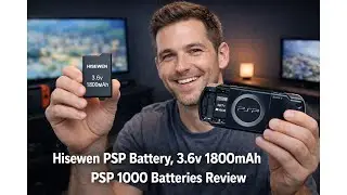 🎮 Hisewen PSP Battery 1800mAh for PSP 1000 Review &ndash; Worth It Before You Buy? 🎮