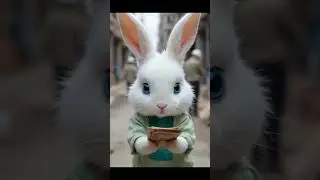 Rabbit hard work #shorts #rabbit