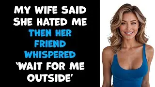 My Wife Said She Hated Me, Then Her Friend Whispered ‘Wait for Me Outside’...
