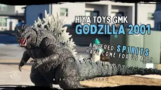 Hiya Toy Godzilla 2001 From GMK Review-The Best Godzilla Figure?!?