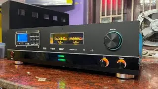 STEREO AMPLIFIER | 700 Watts | Analog and Digital VU Meter | Own designed boards