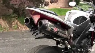 Crossplane Yamaha YZF R1 Flash Tune ECU Exhaust Sound & Walkaround   FULL HD 1080p
