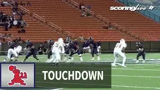 PAC-5 vs. Saint Louis: Keanu Souza, 46-yd TD pass from T. Tagovailoa (Sept. 5, 2014)