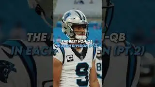 The Best Non-QB in Each Division (Pt.2) #nfl #panthers #shorts #edit