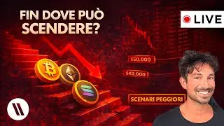 BITCOIN, CRYPTO: FIN DOVE POTREBBE SCENDERE? (SCENARI MIGLIORI e PEGGIORI)