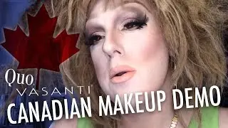 CANADIAN MAKEUP DOUBLE WING DEMO + МИНИ-ОБЗОР - Quo, Vasanti (+ KVD, NYX, Too Faced...)