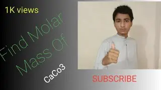 Find out molar mass CaC03 #study #subscribe #support #support
