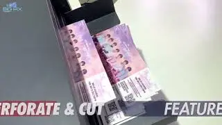 vVICUT DIGITAL CARD CUTTER PERFECTLY DO PERFORATE  & CUT  TO MAKE TICKETS