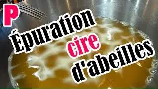 Cire d'abeilles, Fonte, &Eacute;puration, Filtration