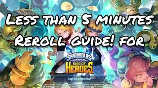 Skylanders Ring of Heroes: Reroll Guide!