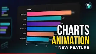 Как создать PRO-инфографические диаграммы в Filmora 15 | Анимированные диаграммы