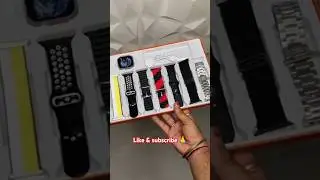 ultra 7 in 1 strip smartwatch 🫣⌚ #shortvideo #trending #youtubeshorts #viral #shorts #short