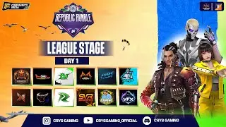 [Hindi] Republic Rumble League Stage || DAY1 FT GAMING NAWAB, SHAIB NOOB, MAFIA MUNDERS