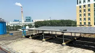 Autonomous solar clean robot#solarcleaningrobot #solarcleanrobot #pv#solarcleaner #solarcleaning